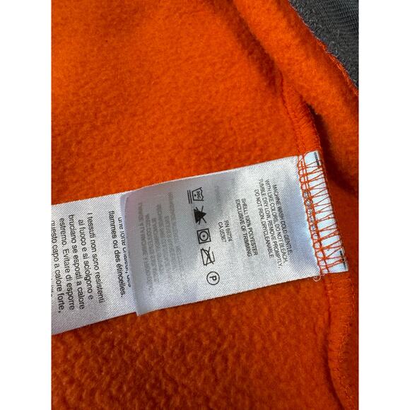 COLUMBIA Boys zip up Hoodie/Sweatshirt/Fleece, size 2T; ORANGE - Picture 10 of 12